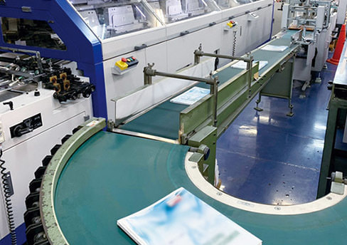 無線綴じ・並製本工程の機械